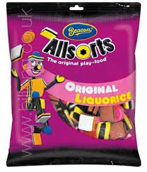 Beacon Liquorice All Sorts Mini 75g