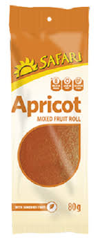 Safari Apricot Roll 80g
