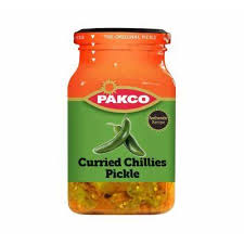 Pakco Curried Chillies 350g