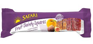 Safari  Fruit Dainty Squares 250g