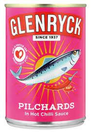 Glenryck Pilchards in Hot Chilli Sauce 400g