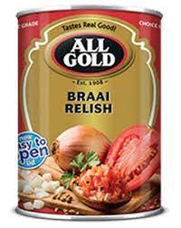 All Gold Braai Relish 410g