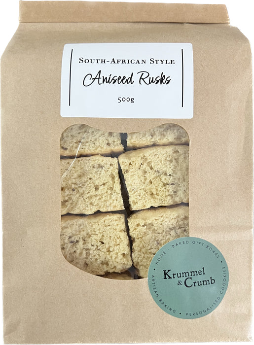 Krummel and Crumb Aniseed rusks