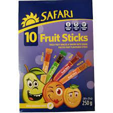 Safari Funky Fruit Stix 250g