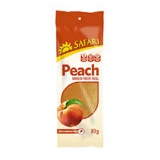 Safari Peach Roll 80g