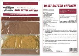 Nice & Spicy Balti Butter Chicken
