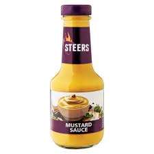 Steers Sauce Mustard 375 Bottle