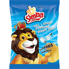 Simba Salt and Vinegar  125g BEST BEFORE
